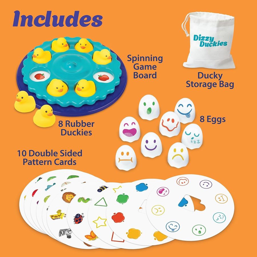 MindWare Dizzy Duckies Matching Game, view 2