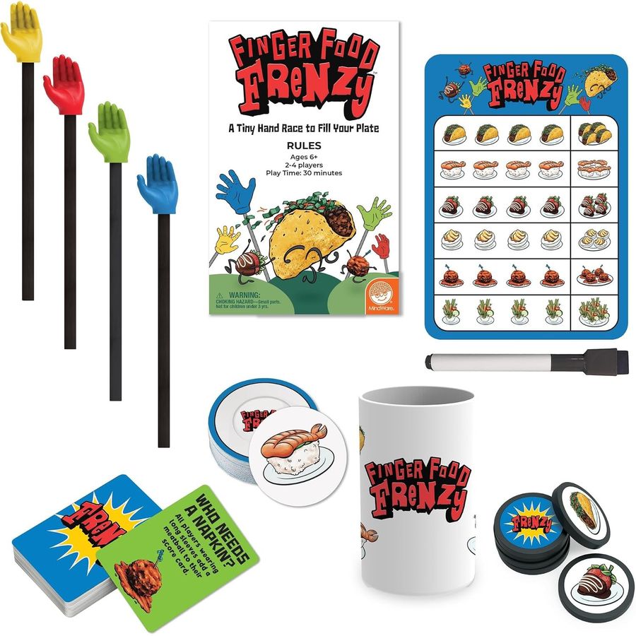 MindWare Finger Food Frenzy Board Game, view 2
