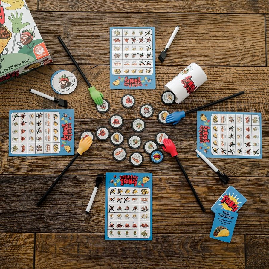 MindWare Finger Food Frenzy Board Game, view 3