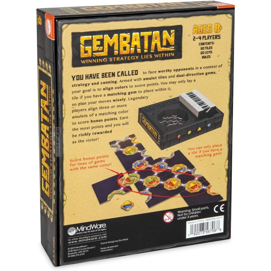 MindWare Gembatan Tile and Gem Matching Game, view 4