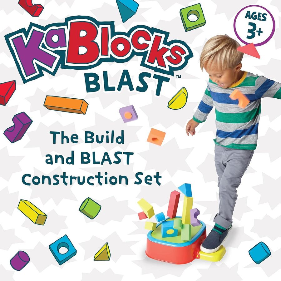 MindWare KaBlocks Blast Foam Block Launcher, view 2