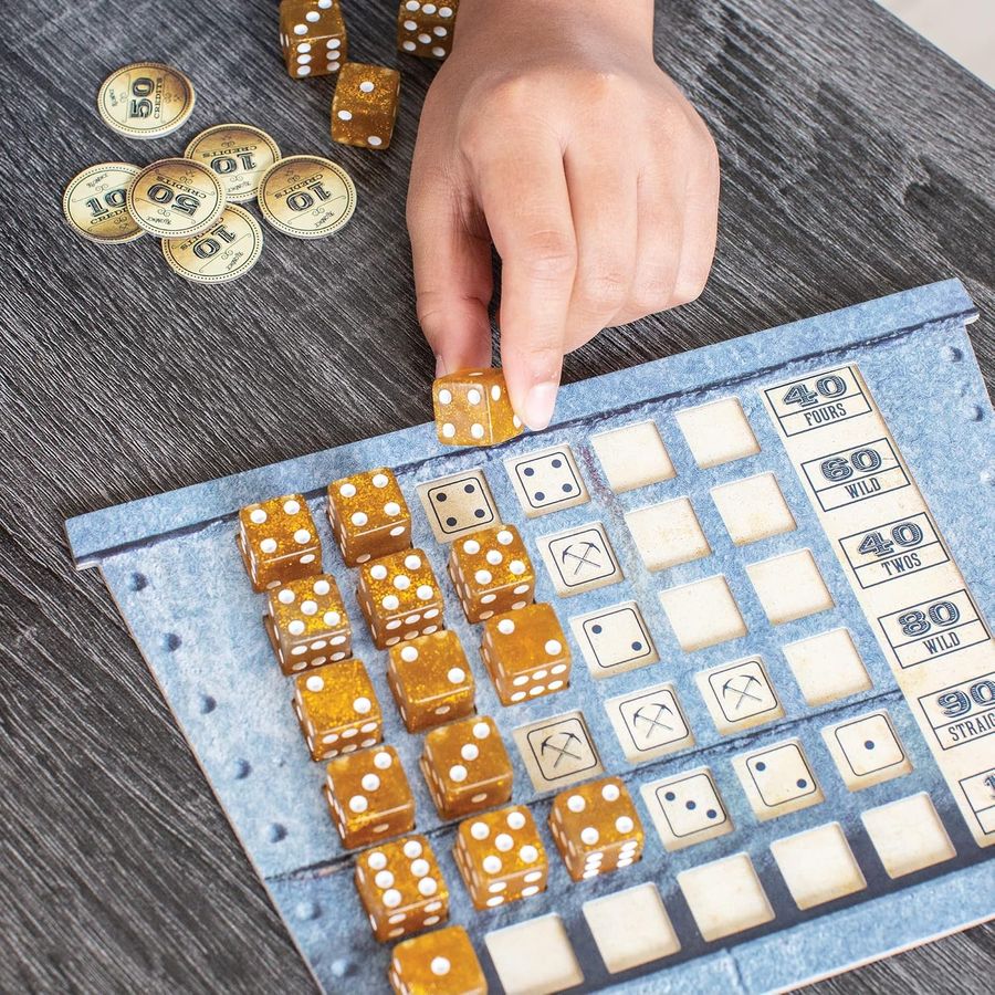 MindWare Klondice Gold Rush Dice Game, view 3