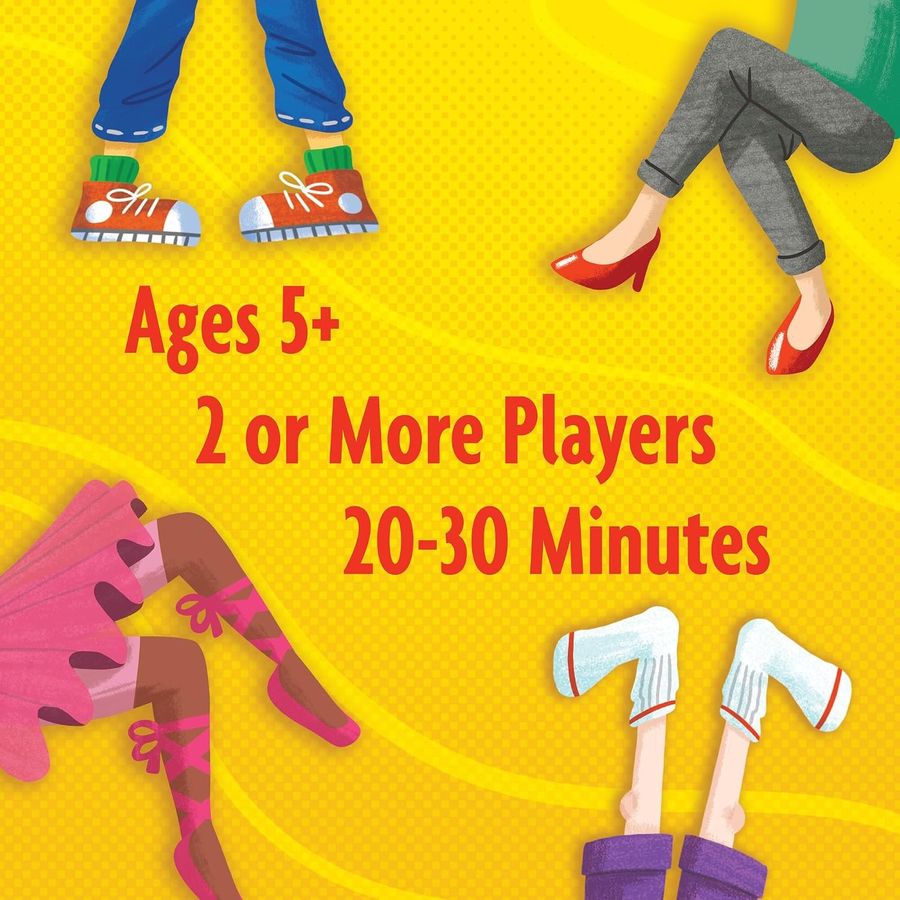MindWare Legs Crossed Get-Up and Go-Fish Card Game, view 4