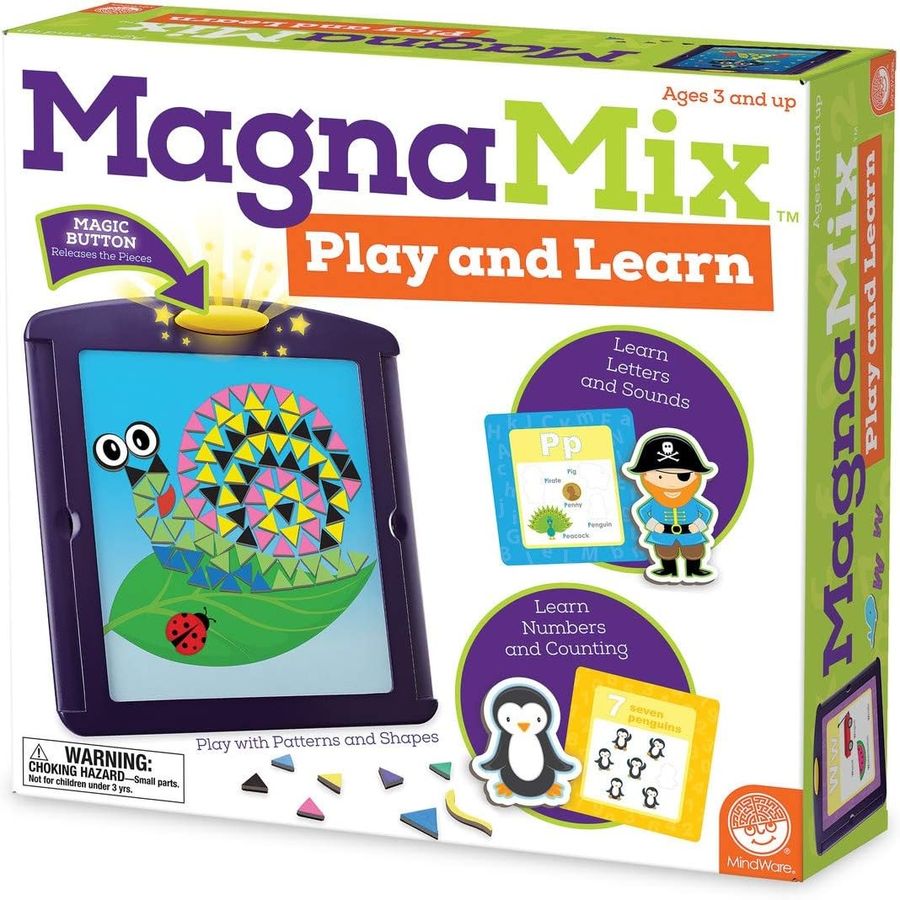 MindWare MagnaMix Play and Learn Magnetic Board, view 6