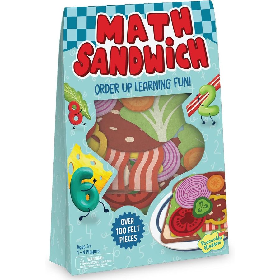MindWare Peaceable Kingdom Math Sandwich Game