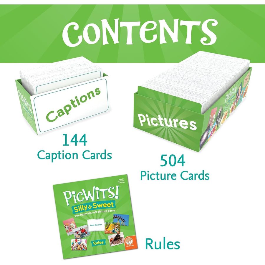 MindWare PicWits Photo Captioning Card Game, view 6