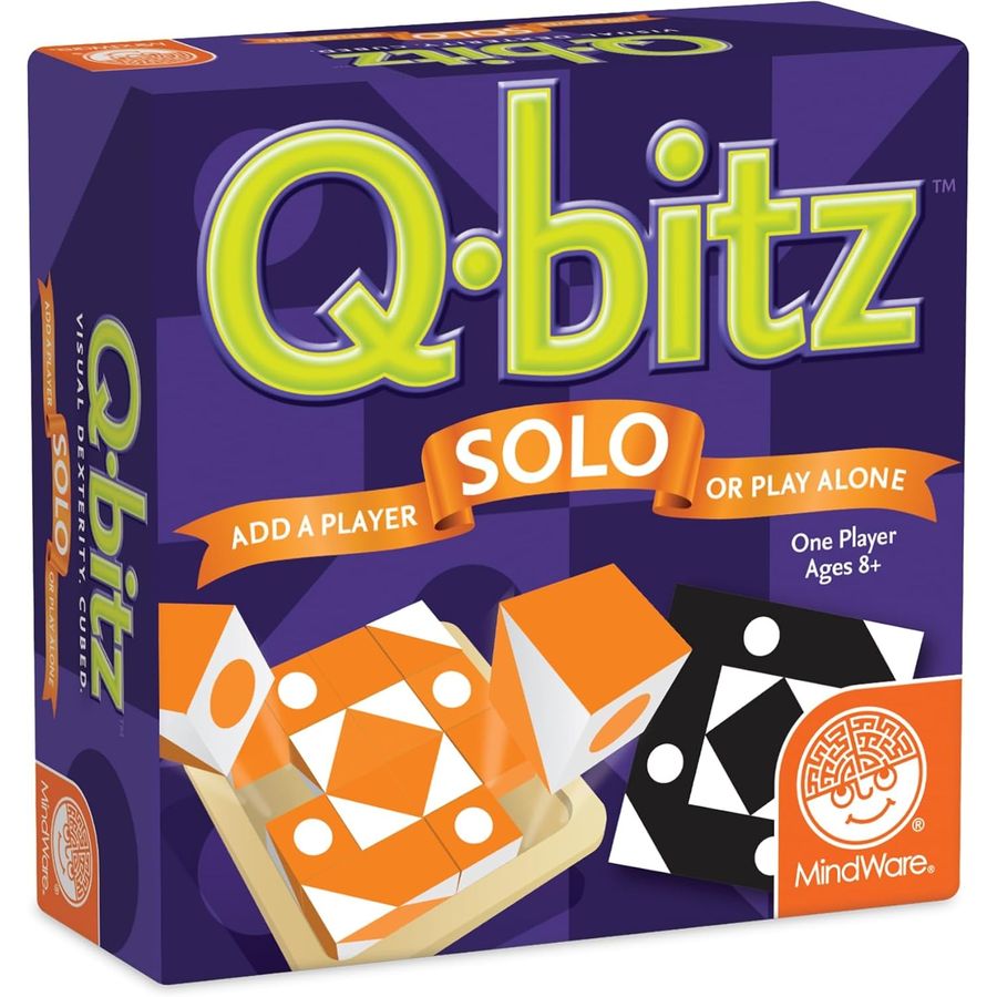 MindWare Q-bitz Solo Visual Puzzle Tin, view 2