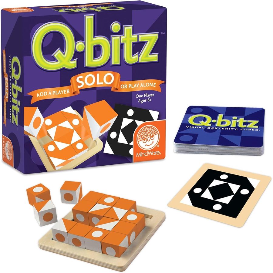 MindWare Q-bitz Solo Visual Puzzle Tin