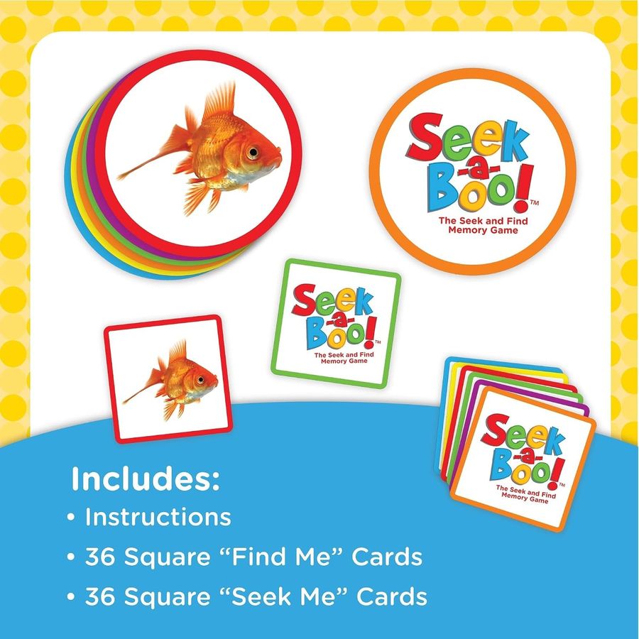 MindWare Seek-a-Boo Matching and Memory Game, view 2