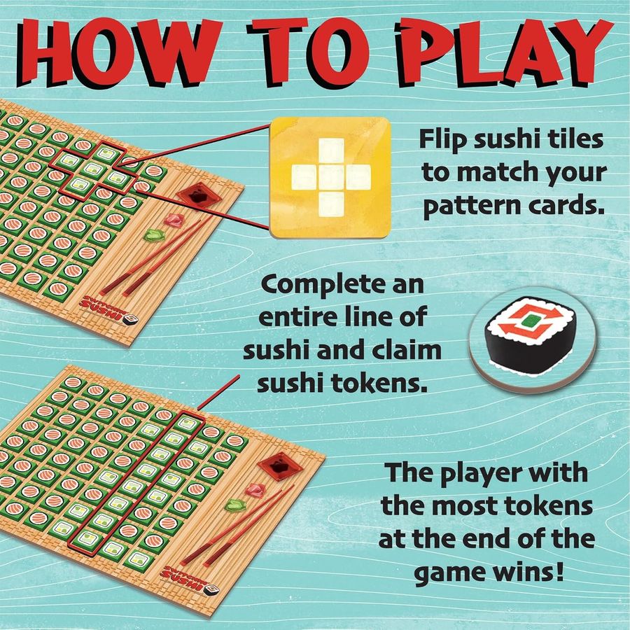 MindWare Switchin' Sushi Board Game, view 4