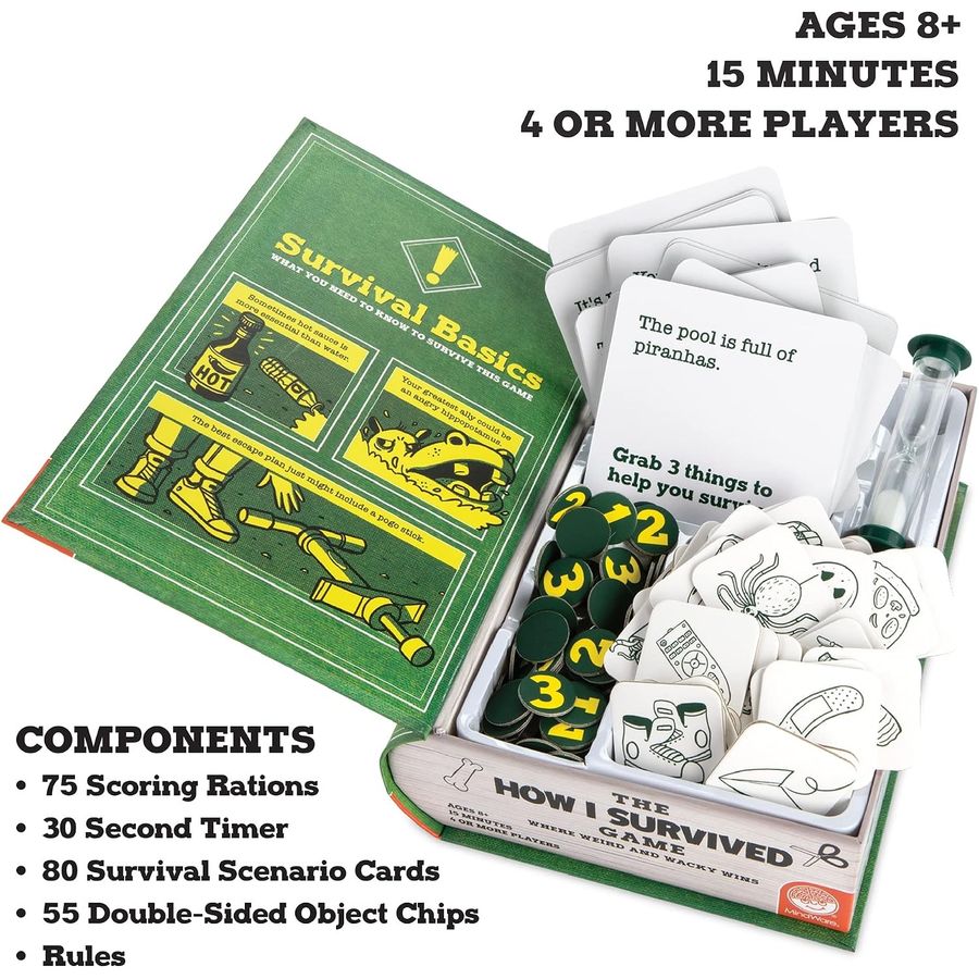 MindWare The How I Survived Card Game, view 2