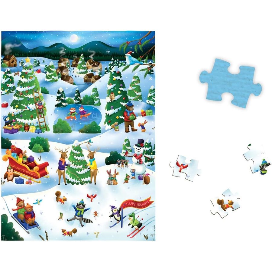 Peaceable Kingdom 12 Days of Puzzles Advent Calendar, view 3