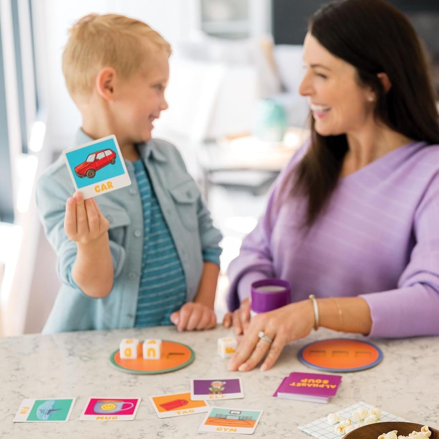 Peaceable Kingdom Alphabet Soup Spelling Game, view 6