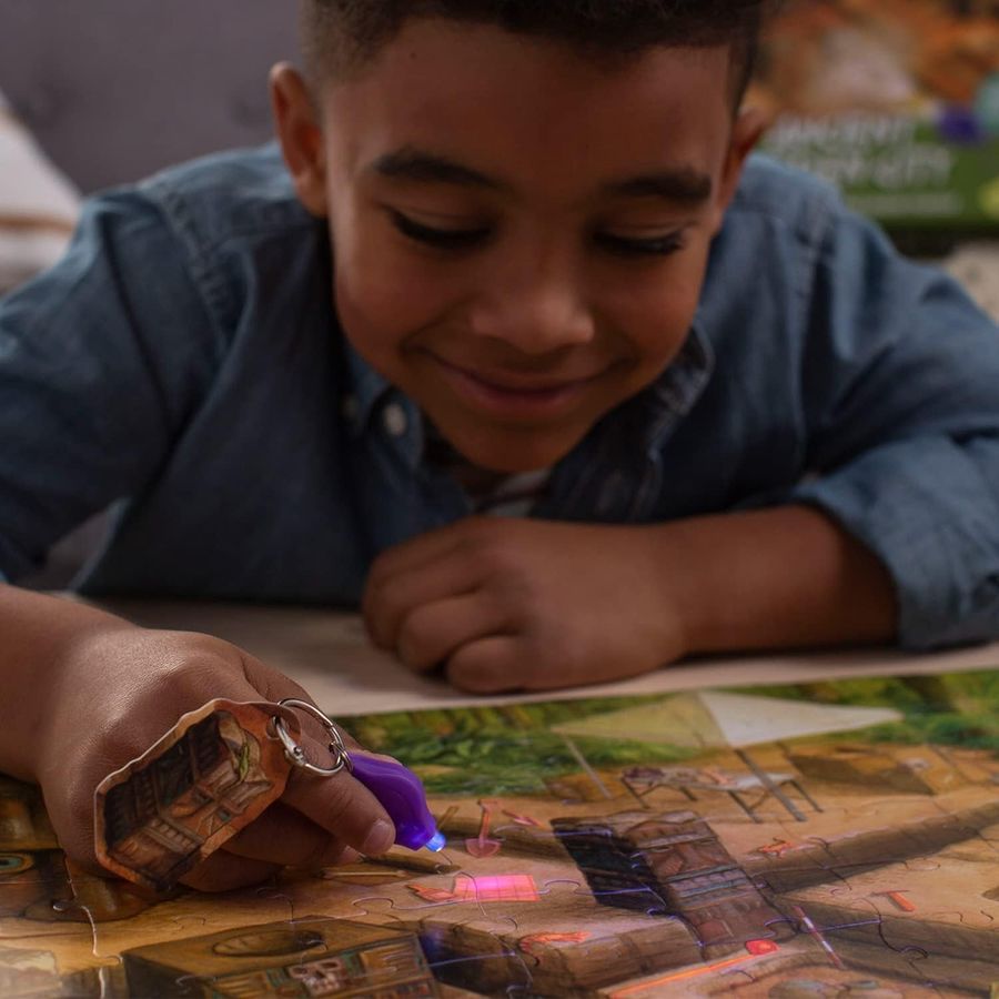 Peaceable Kingdom Ancient Ruins Seek and Find Glow Puzzle, view 3