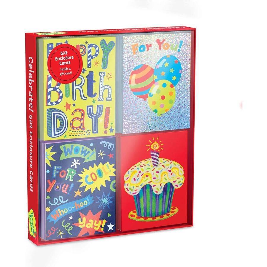 Peaceable Kingdom Celebration Enclosure Card Assortment