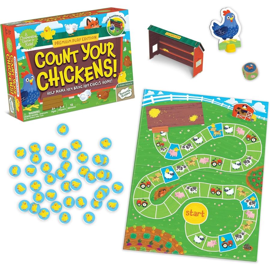 Peaceable Kingdom Count Your Chickens Premium Edition, view 2