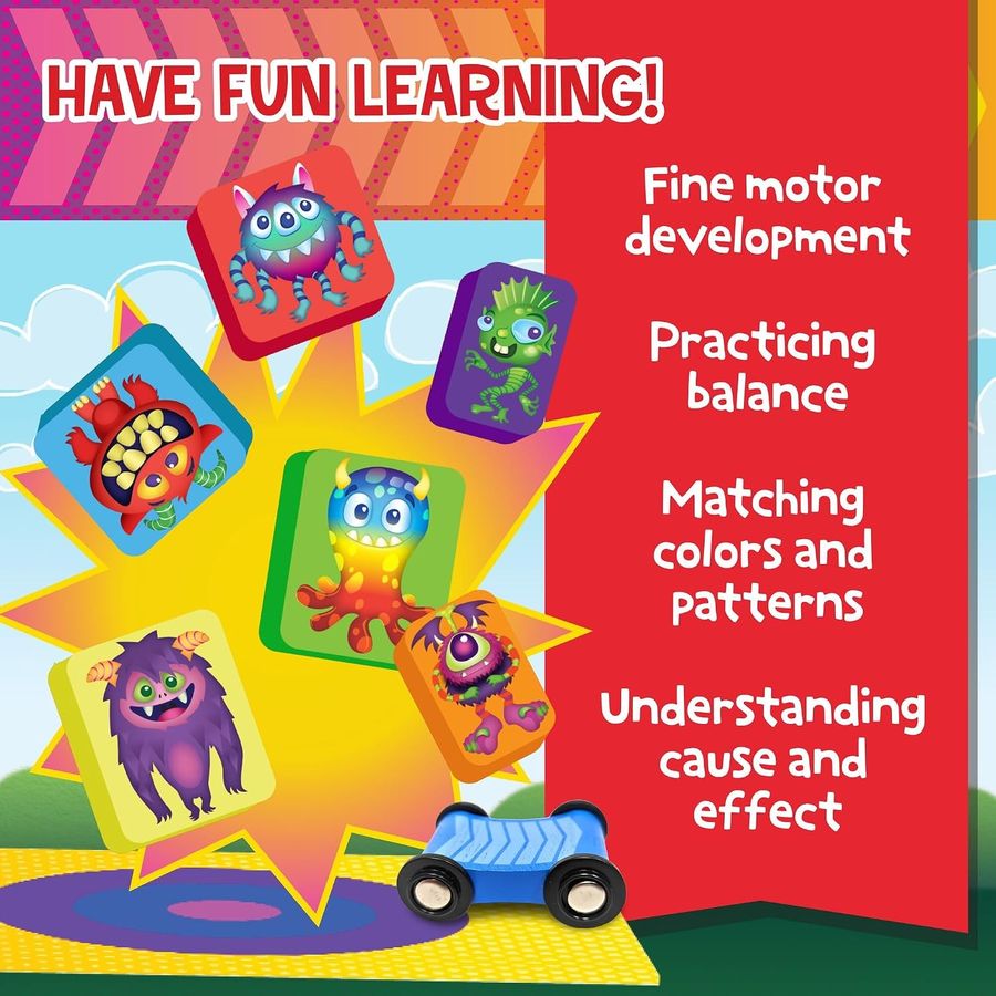 Peaceable Kingdom Crash Monsters Toddler Game, view 5