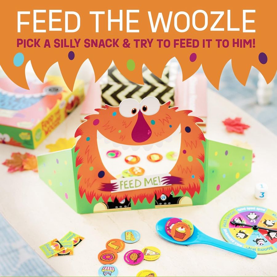 Peaceable Kingdom Feed the Woozle Game, view 2