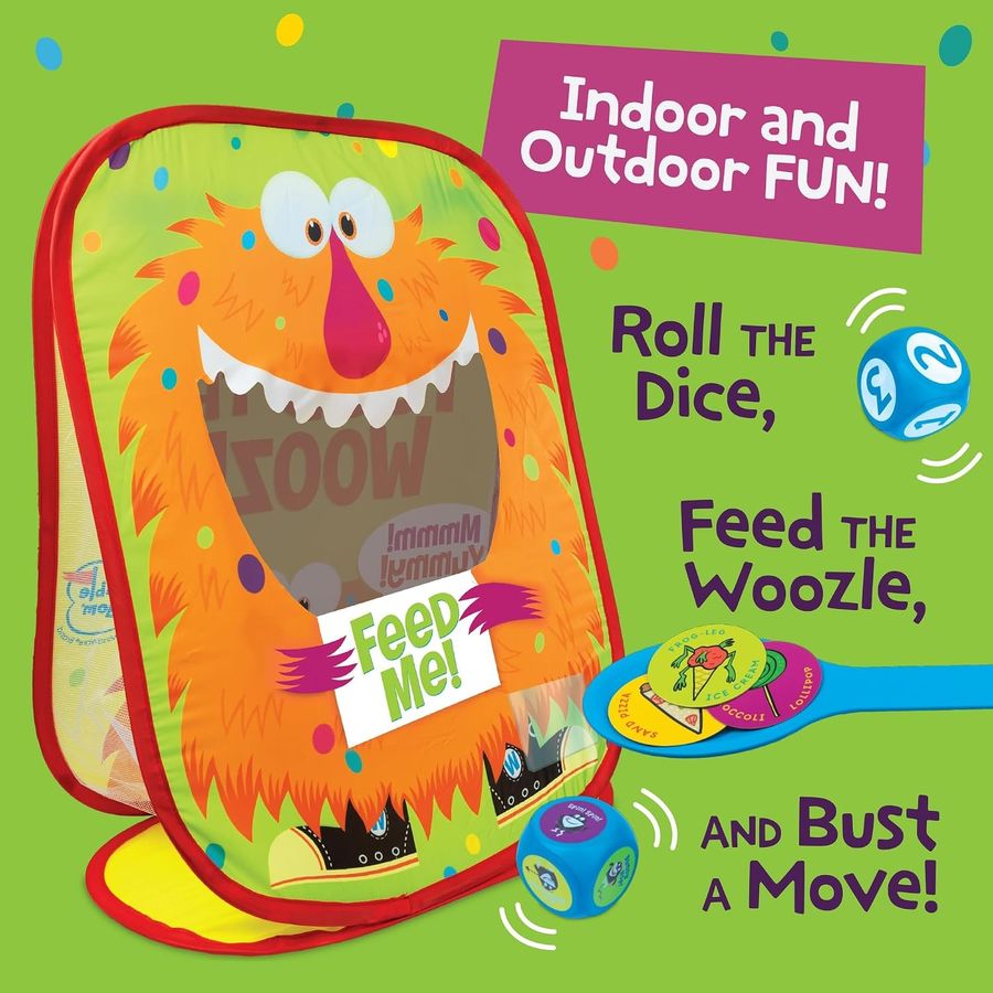 Peaceable Kingdom Giant Feed the Woozle Game, view 2