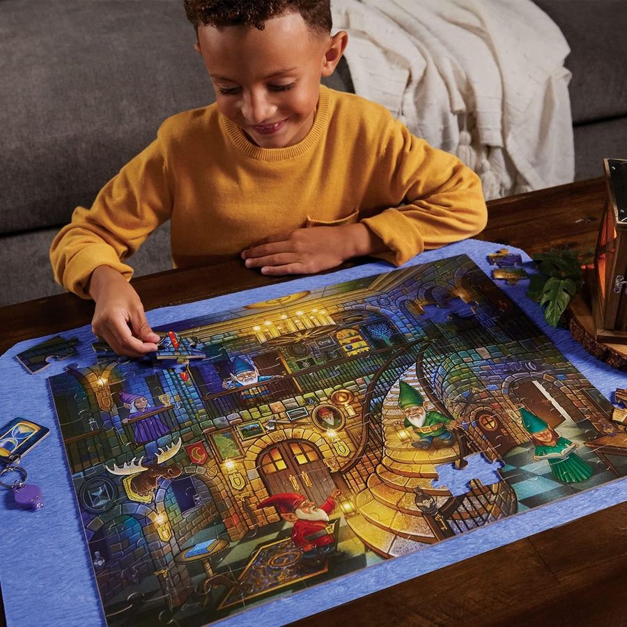 Peaceable Kingdom Gnome Seek and Find Glow Puzzle, view 2