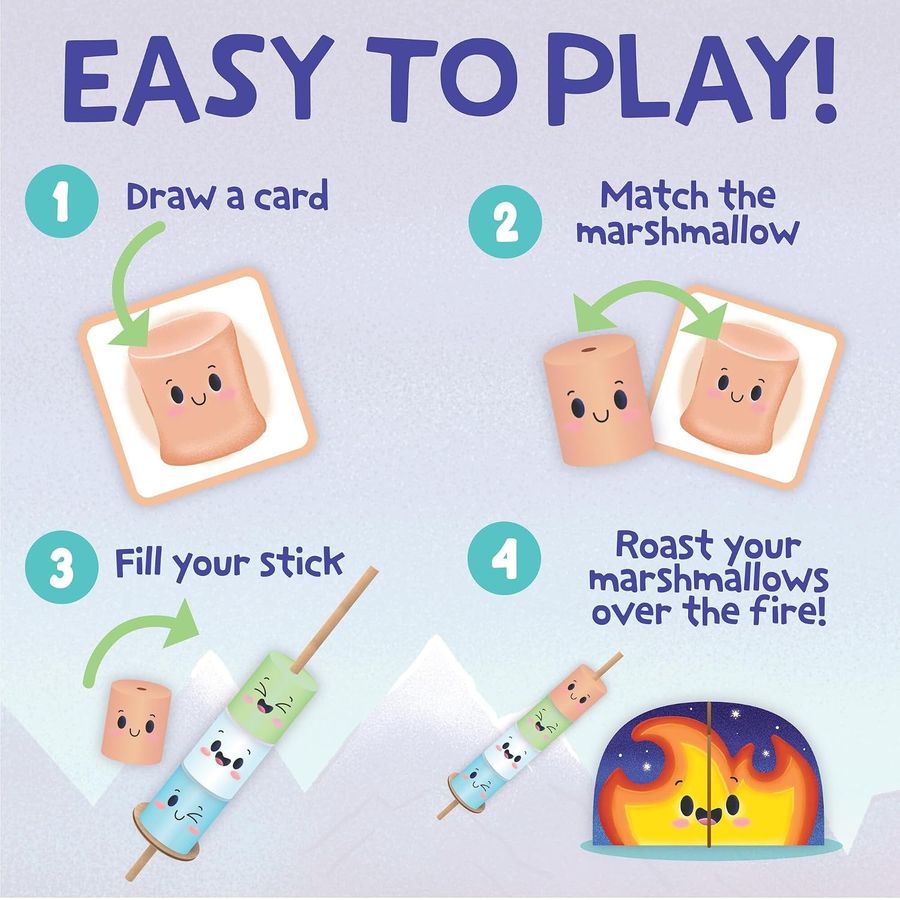 Peaceable Kingdom Happy Marshmallow Toddler Game, view 2