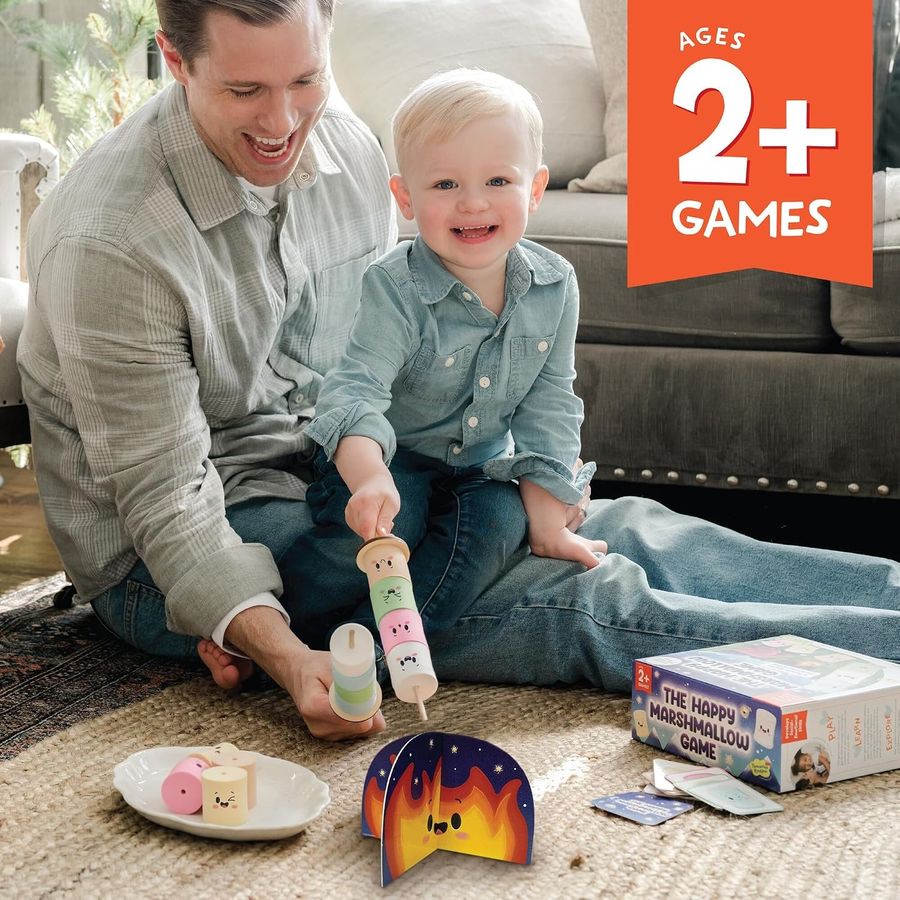 Peaceable Kingdom Happy Marshmallow Toddler Game, view 4