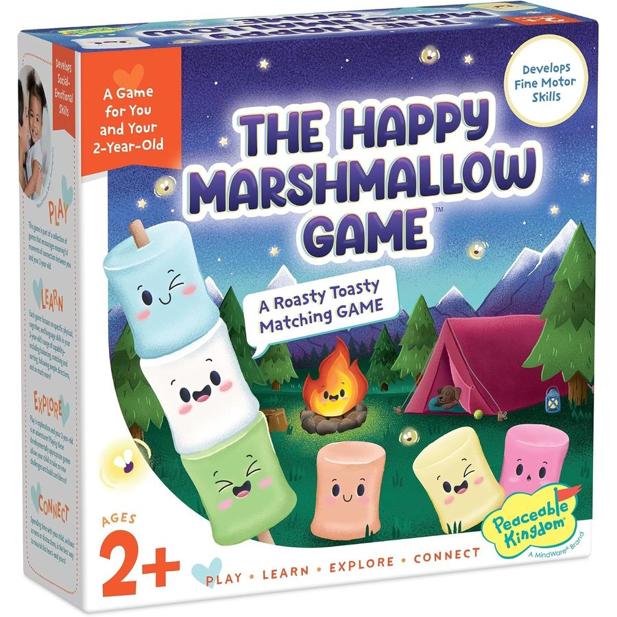 Peaceable Kingdom Happy Marshmallow Toddler Game
