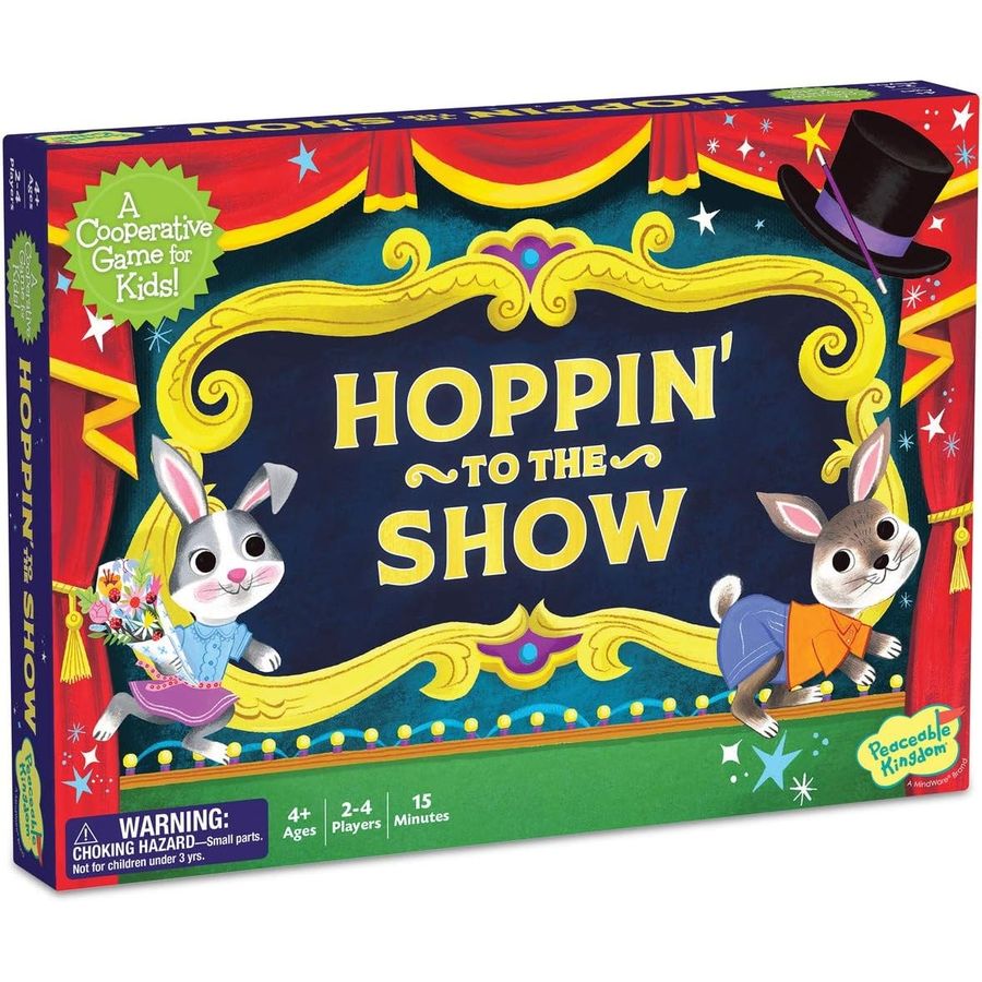 Peaceable Kingdom Hoppin' to the Show Cooperative Game