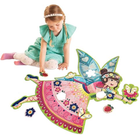 Peaceable Kingdom Jumbo Fairy Floor Puzzle, 50 Pieces
