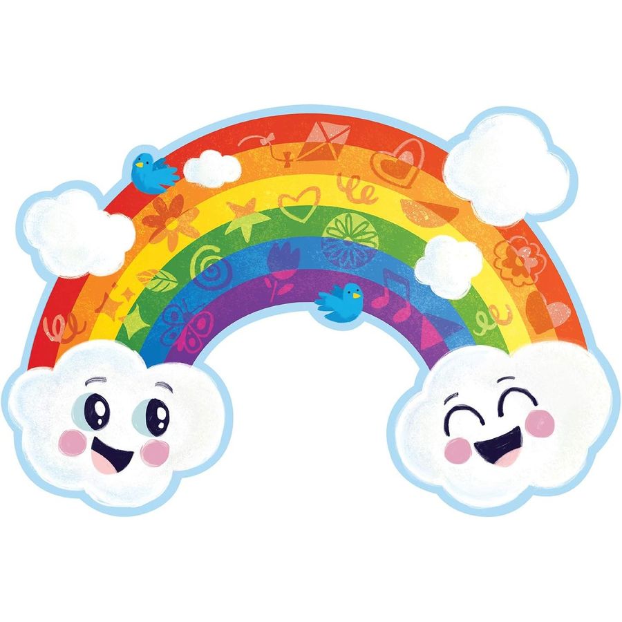 Peaceable Kingdom Jumbo Rainbow Floor Puzzle, 35 Pieces, view 2