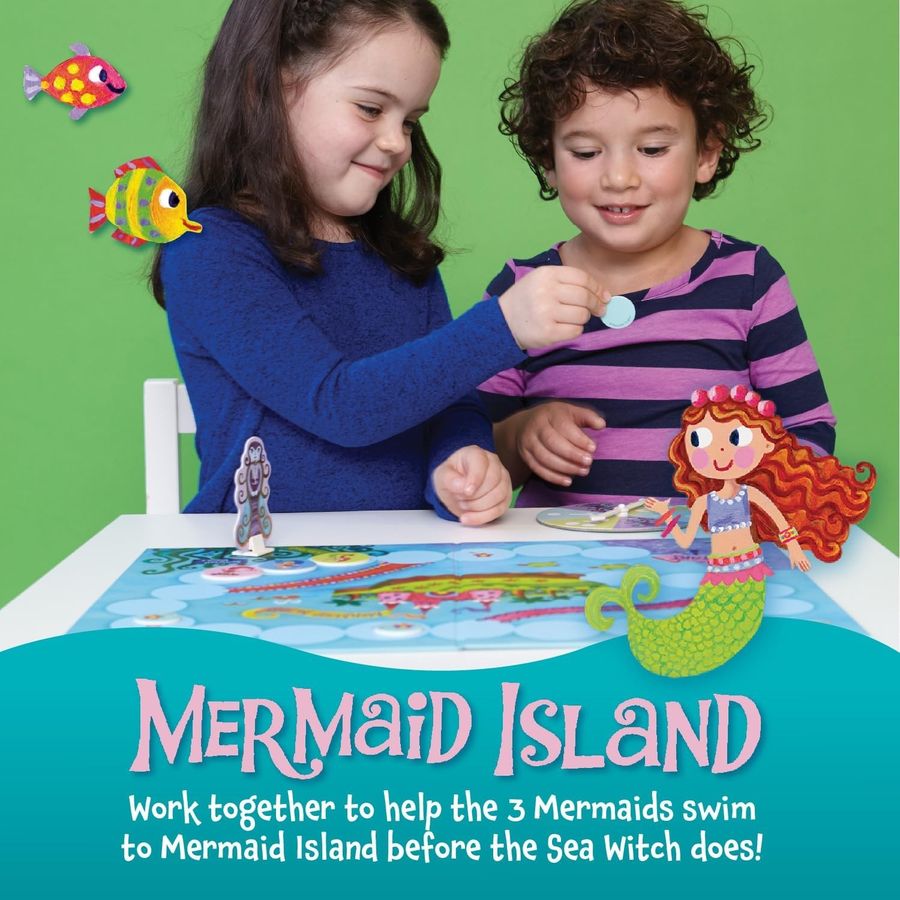 Peaceable Kingdom Mermaid Island Game, view 2