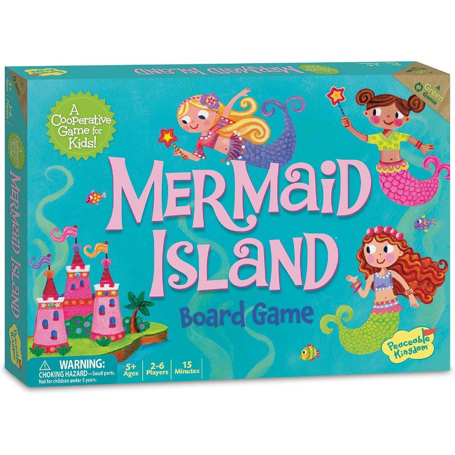 Peaceable Kingdom Mermaid Island Game