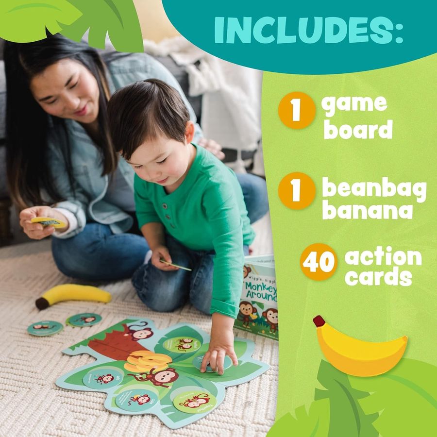 Peaceable Kingdom Monkey Around Toddler Game, view 4
