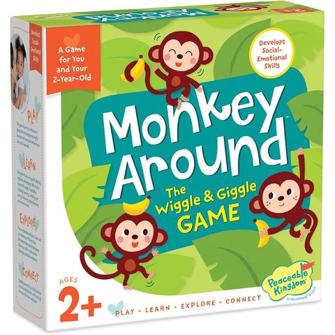Peaceable Kingdom Monkey Around Toddler Game