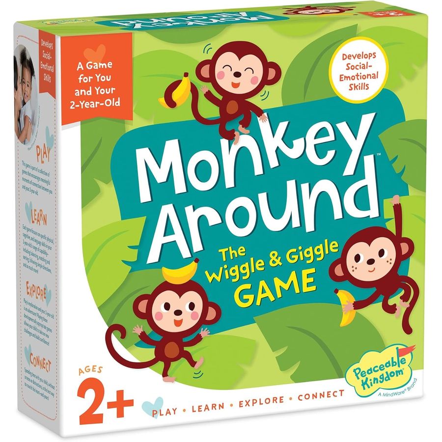 Peaceable Kingdom Monkey Around Toddler Game