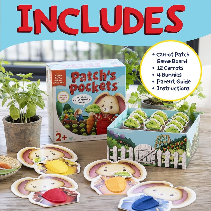 Peaceable Kingdom Patch's Pockets Color Game, view 2