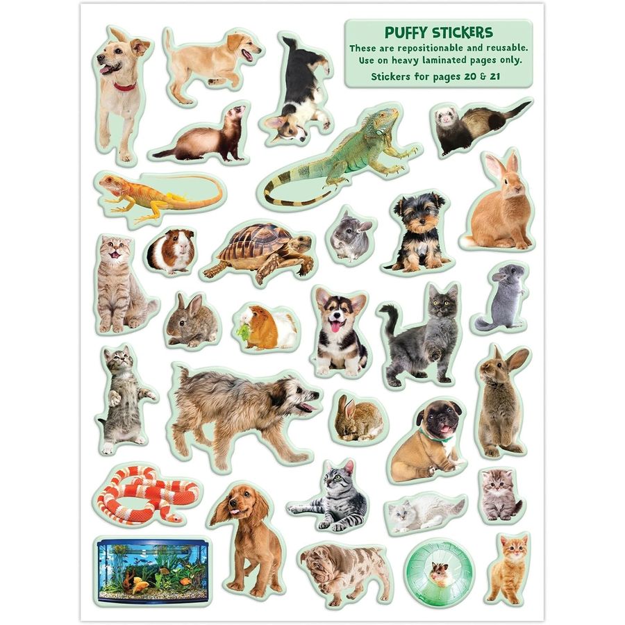 Peaceable Kingdom Pets Sticker Activity Book Set, view 4
