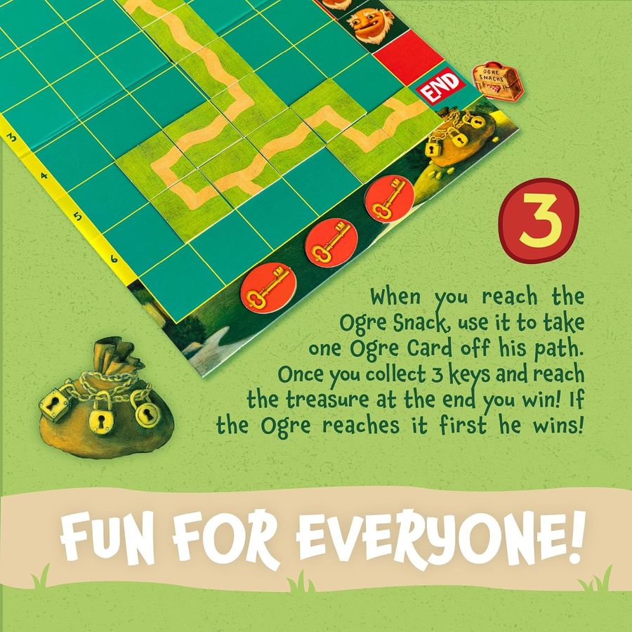 Peaceable Kingdom Race to the Treasure Game, view 4