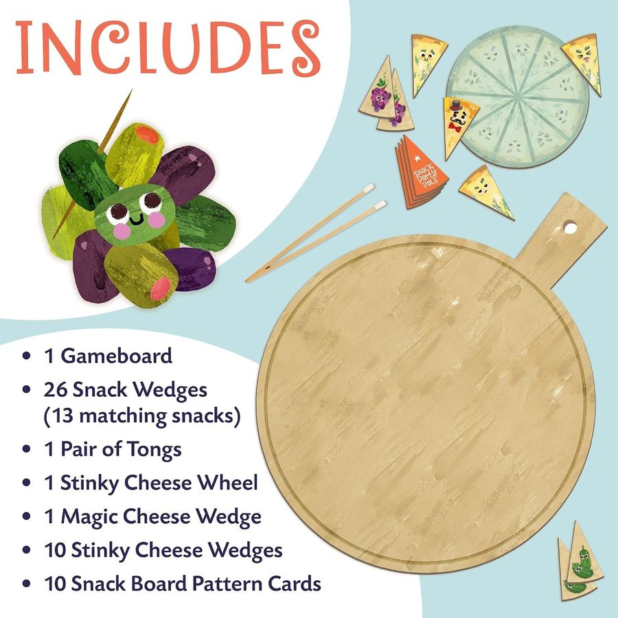 Peaceable Kingdom Snack Party Pals Cooperative Game, view 3