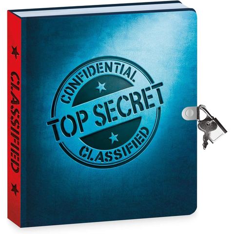 Peaceable Kingdom Top Secret Diary with Invisible Ink Pen