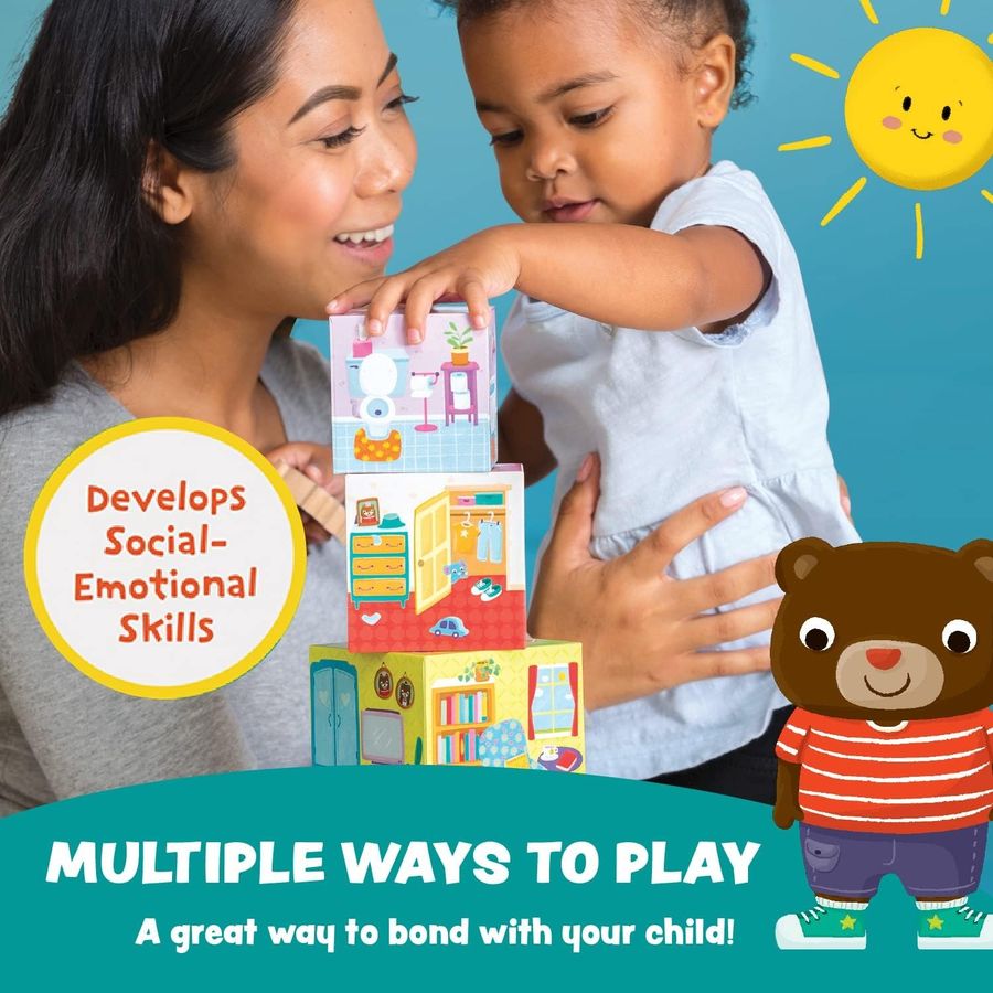 Peaceable Kingdom Where's Bear Stacking Game, view 3